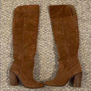 Dolce Vita 7.5 Camel Suède Boots